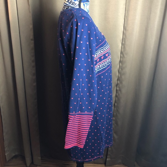 Tommy Hilfiger Long Sleeve Heart Winter Dress - Picture 4 of 11